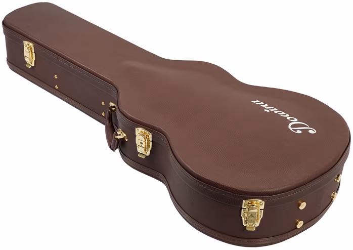 Dowina Parlor/Bona Vida Case Brown - Koffer für akustische Gitarre