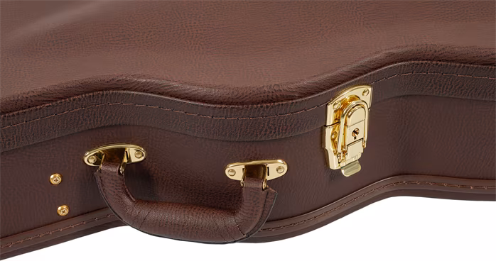 Dowina Parlor/Bona Vida Case Brown - Koffer für akustische Gitarre