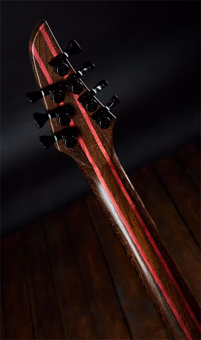 Mayones 2018 Duvell Elite 7 Eye Poplar - Siebensaitige E-Gitarre