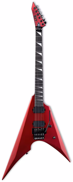 ESP LTD Arrow-1000 Candy Apple Red Satin - E-Gitarre