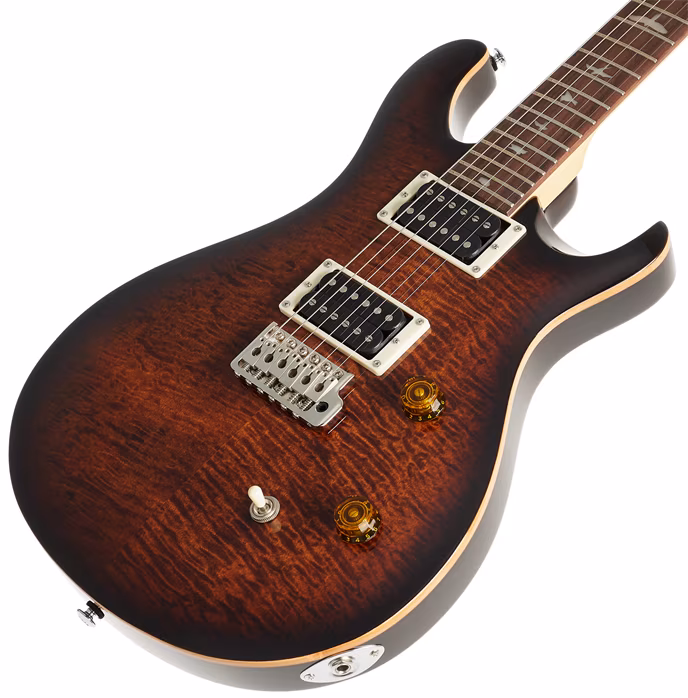 PRS SE CE24 LTD Black Gold Burst (Fast neues) - E-Gitarre