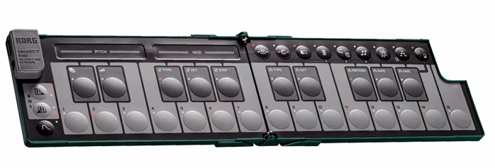 Korg nanoKEY Fold Alpine Green - USB/MIDI Keyboard