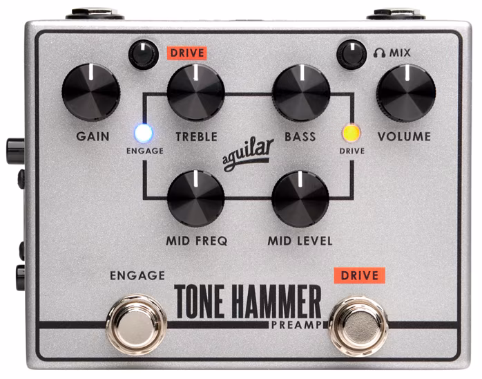 Aguilar Tone Hammer Preamp - Bass-Vorverstärker und DI Box
