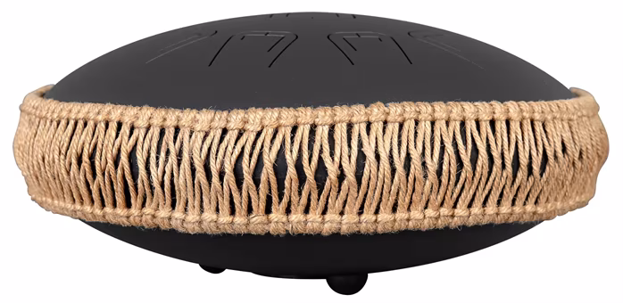 Sela Unity Tongue Drum 13" C Minor Black 432 Hz - Tonque Drum