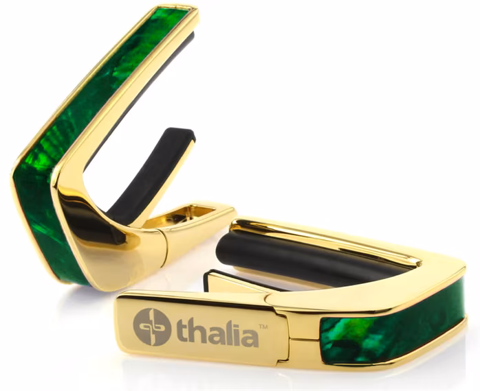 Thalia Shell Collection Green Angel Gold - Kapodaster