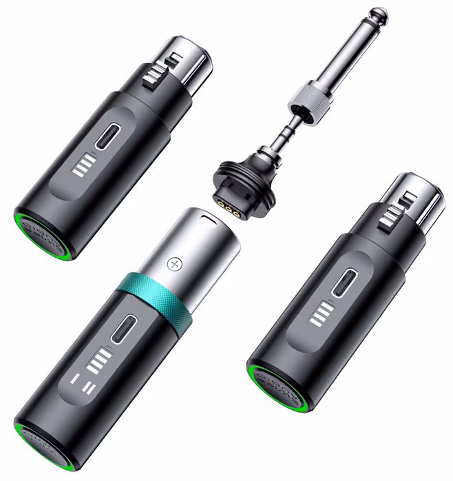 Swiff M5 Wireless Microphone System - Drahtloses Vokal-Set