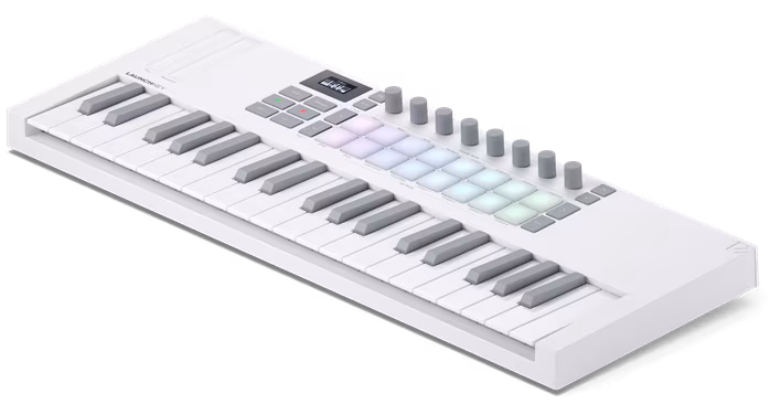 Novation Launchkey Mini 37 White - USB/MIDI Keyboard
