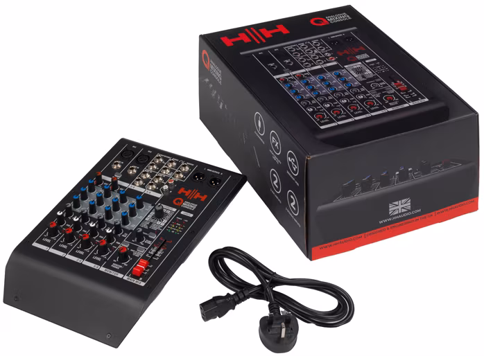 H&H Q6FX - Analoges Mischpult
