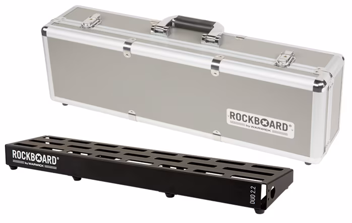 Rockboard DUO 2.2 with Flight Case - Pedalboard