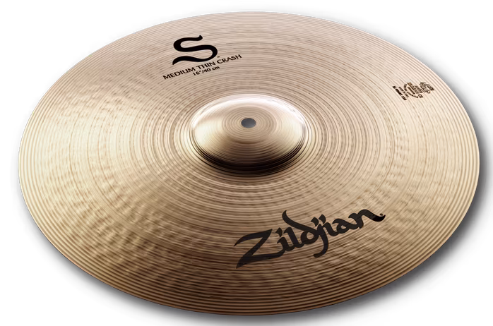 Zildjian 16" S Series Medium Thin Crash - Crash-Becken