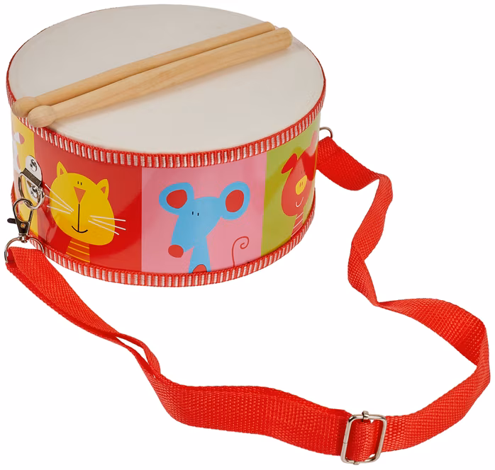 PP World Percussion Early Years Wooden Drum - Kinder-Trommel