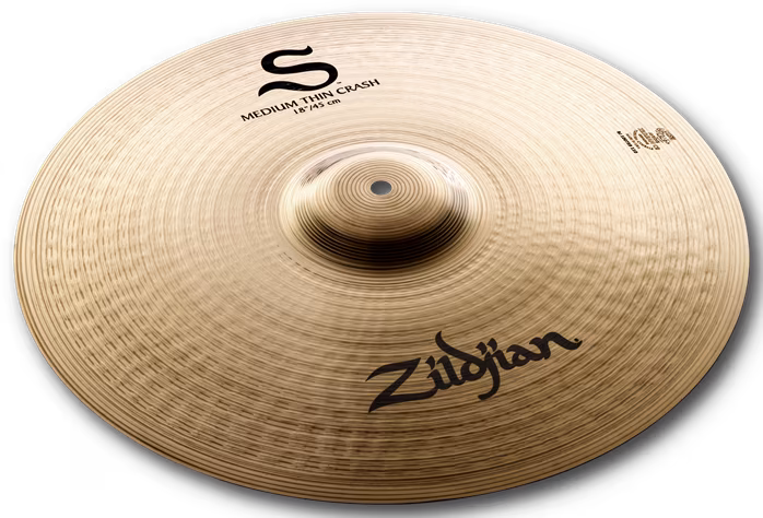 Zildjian 18" S Series Medium Thin Crash - Crash-Becken