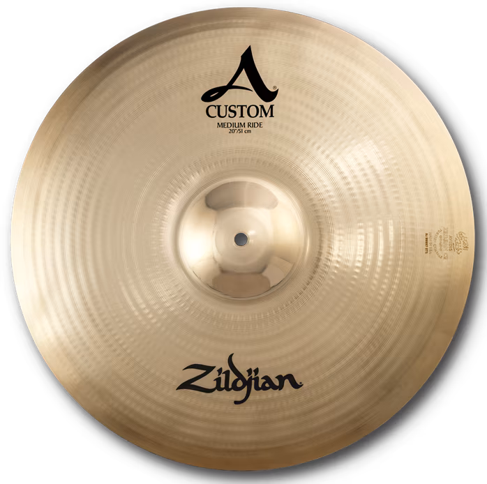 Zildjian 20" A Custom medium ride - Ride-Becken