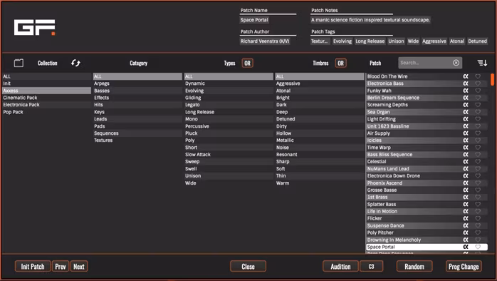 GFORCE Axxess - Software