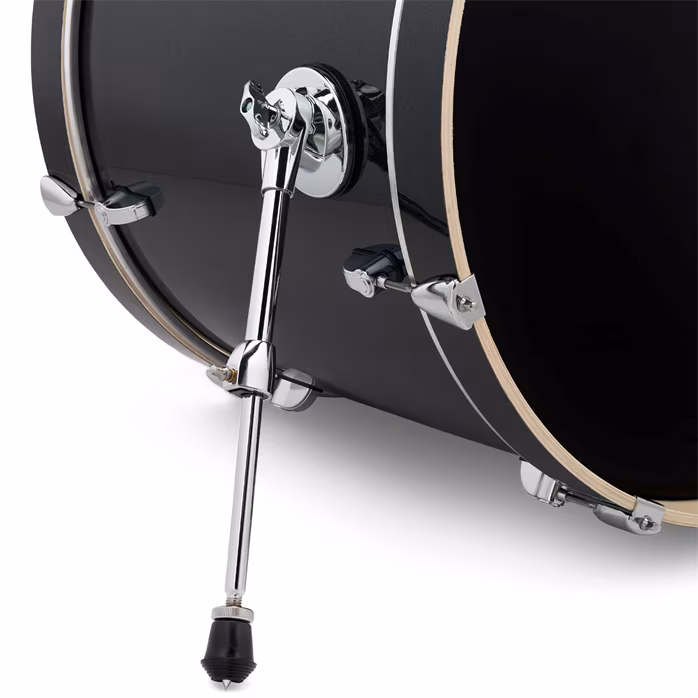 PDP Mainstage Black Sparkle Rock Set - Schlagzeug mit Becken