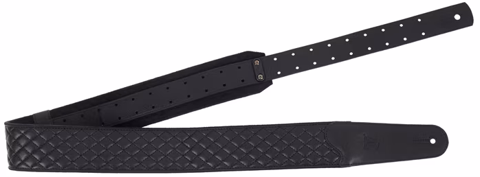 Furch Black Quilted Vegan strap - Gitarrengurt