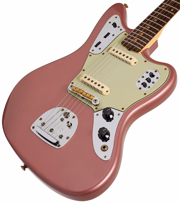 Fender Custom Shop 62 Jaguar JRN Relic BMM - E-Gitarre