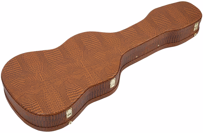 Razzor Woodline Shaped Electric Guitar Crocodile - Koffer für E-Gitarre
