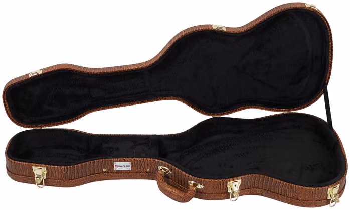 Razzor Woodline Shaped Electric Guitar Crocodile - Koffer für E-Gitarre