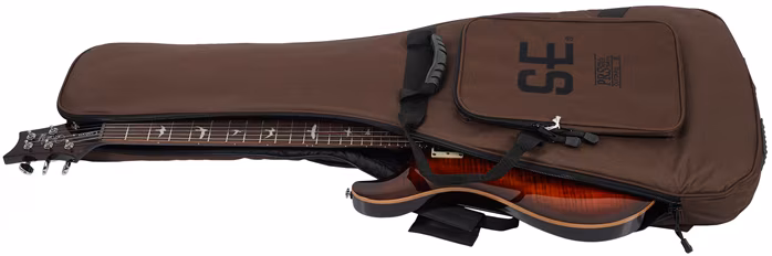 PRS SE Custom 24 Orange Tiger Smokeburst - E-Gitarre
