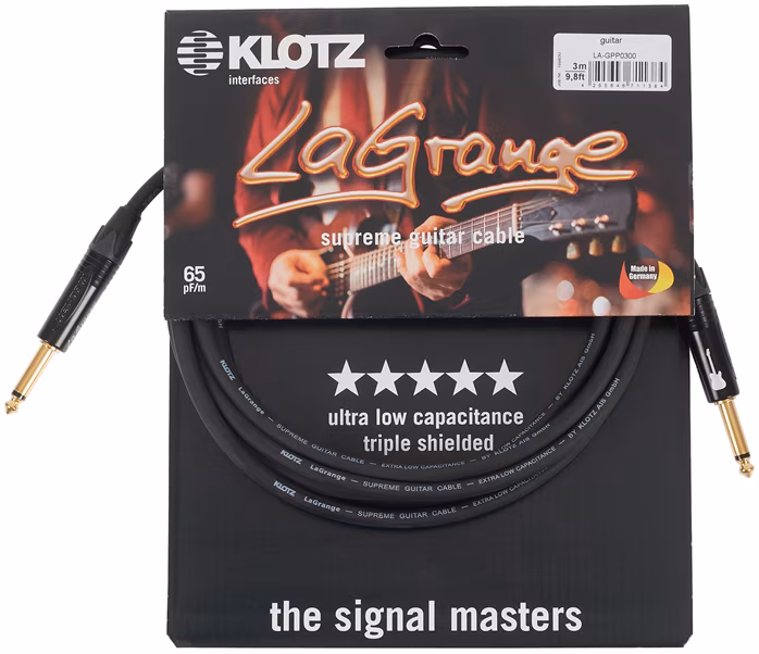 Klotz LA-GPP0300 - Instrumentenkabel