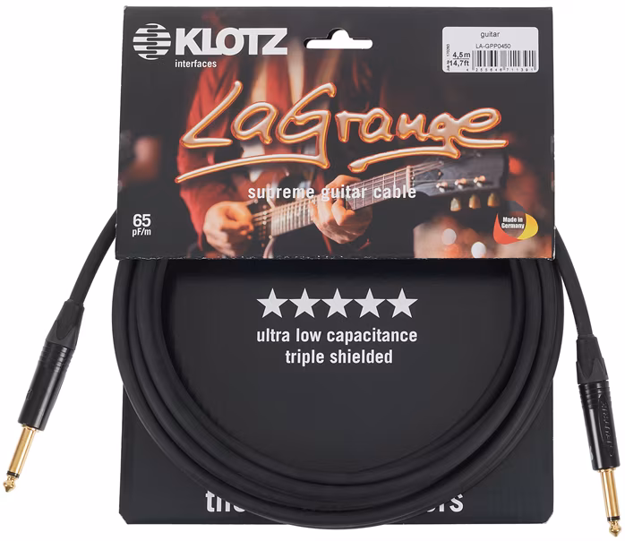 Klotz LA-GPP0450 - Instrumentenkabel