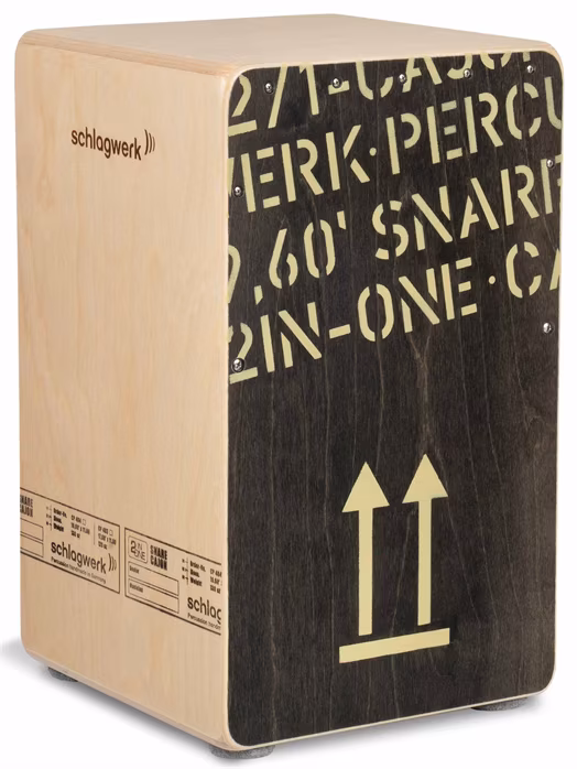 Schlagwerk CP404BLK 2inOne Black Cajon - Cajón