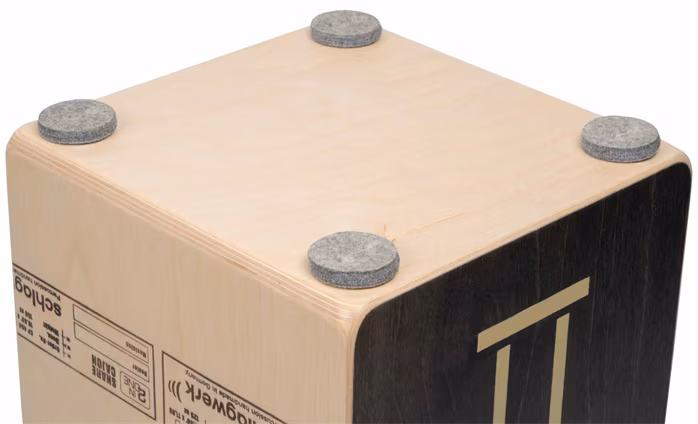 Schlagwerk CP404BLK 2inOne Black Cajon - Cajón