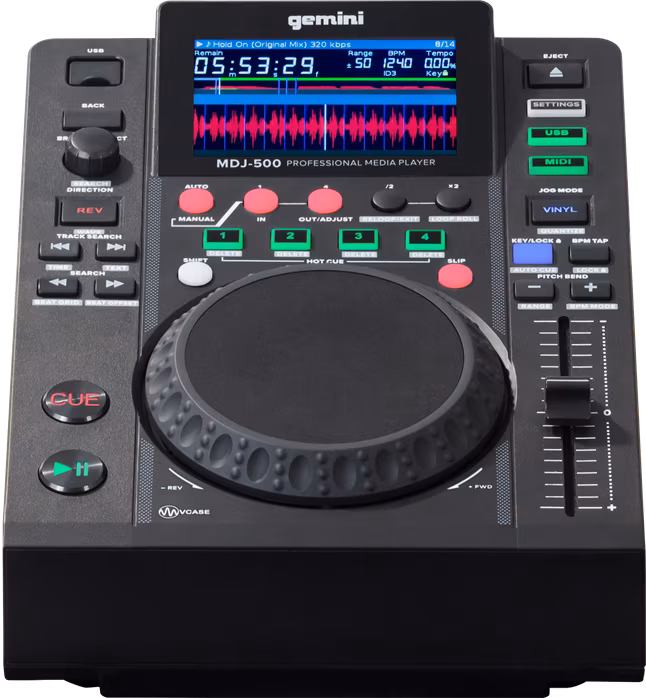 Gemini MDJ-500 - CD/MP3/USB Player
