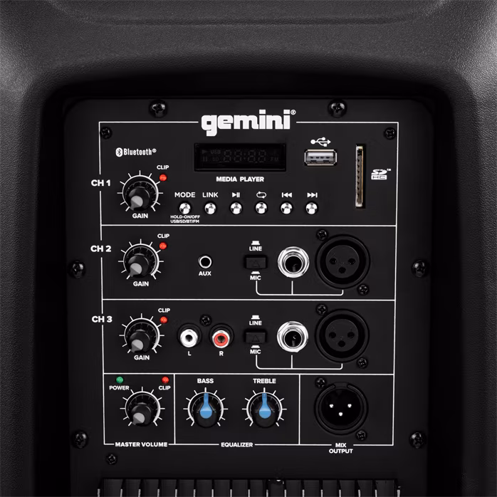 Gemini AS-2112BT - Aktiver Lautsprecher