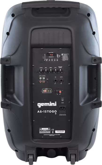 Gemini AS-15TOGO - Aktiver Lautsprecher