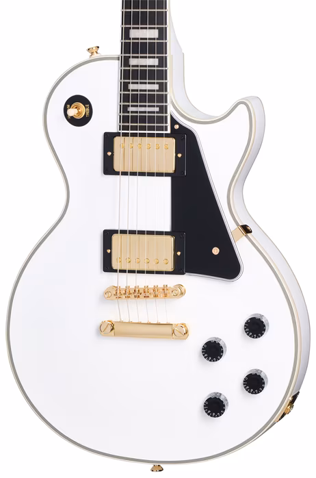 Epiphone Les Paul Custom Alpine White (fast neues) - E-Gitarre