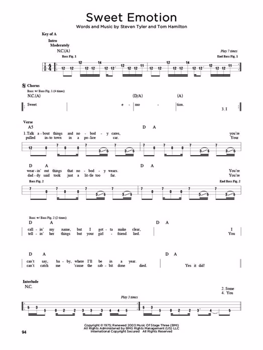 MS First 50 Songs You Should Play on Bass - Bass-Schule für Anfänger