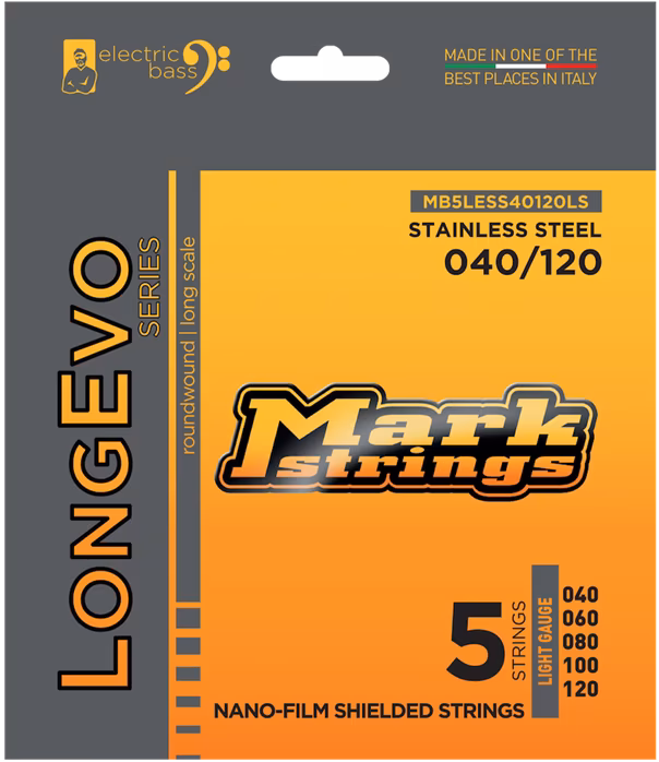 Markbass LongEvo SS 5 040-120 - Saiten für fünfsaitigen Bass