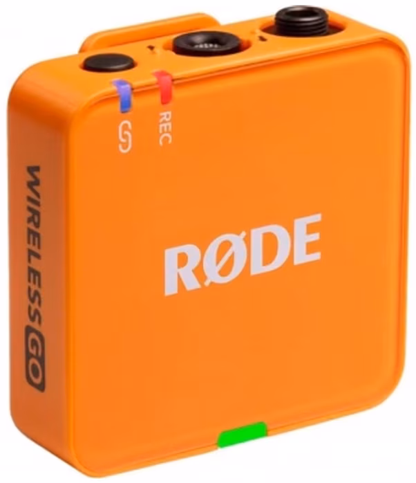 Rode Wireless GO Gen 3 - Orange - Duales Wireless-Set