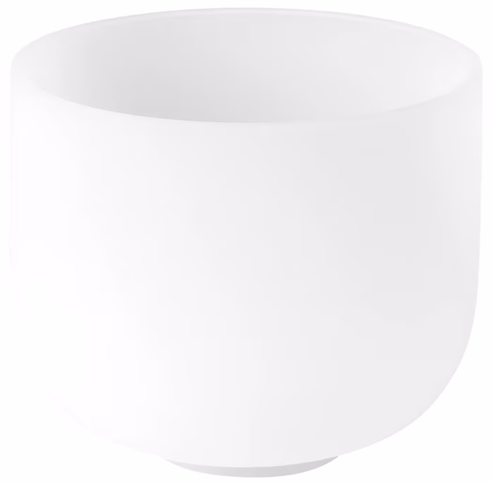 Sela 9" Crystal Singing Bowl Frosted A - 440 Hz - Tibetische Schüssel