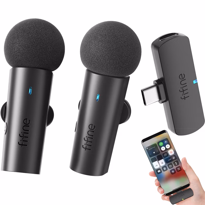 Fifine M8 - Duales Wireless-Set