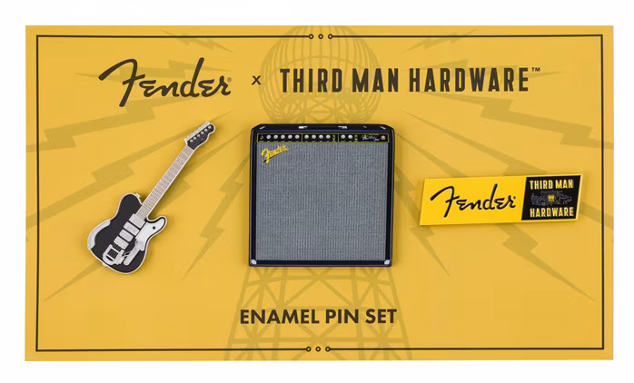 Fender x Thirdman Hardware Lapel Pin Set - Stift