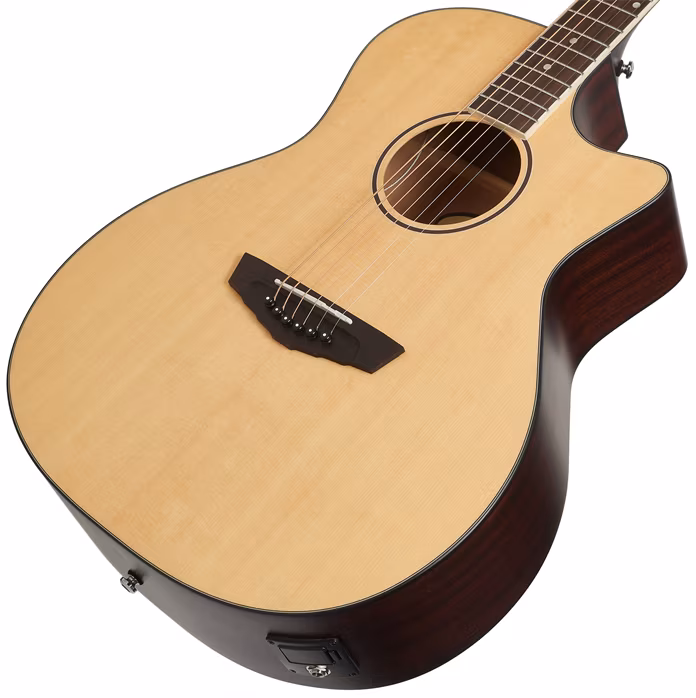 D'Angelico Premier Gramercy LS Natural - Elektroakustische Gitarre