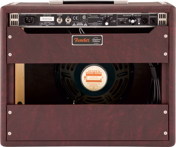 Fender Tone Master Princeton Reverb Wine - Modeling-Combo für Gitarre