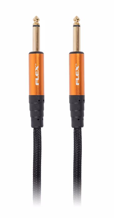 Tanglewood Flex Ultra Cable Carbon Black 3 m - Instrumentenkabel