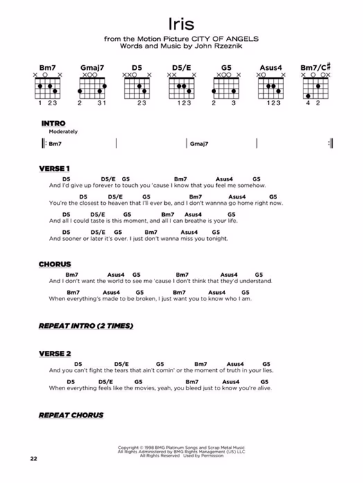 MS Acoustic Songs - Really Easy Guitar Series - Gitarrennoten
