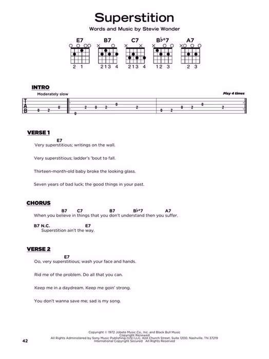 MS Blues & Soul - Really Easy Guitar - Gitarrennoten