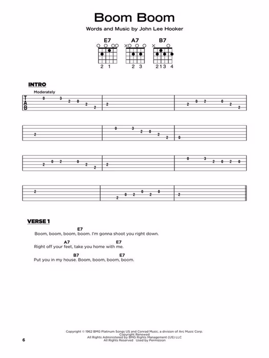 MS Blues & Soul - Really Easy Guitar - Gitarrennoten