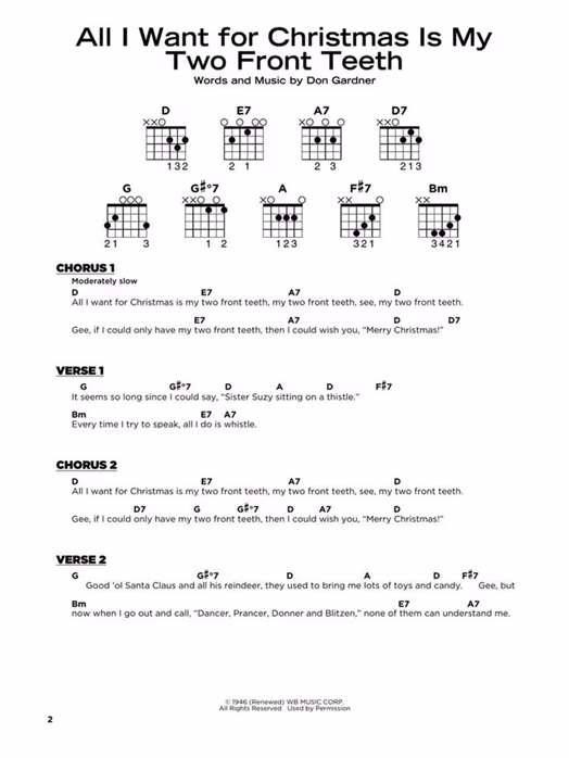 MS Acoustic Songs - Really Easy Guitar Series - Gitarrennoten