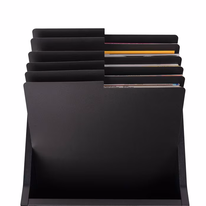 Glorious Vinyl LP Divider Set Black (6 pcs.) - Unterteiler für Schallplattensammlung