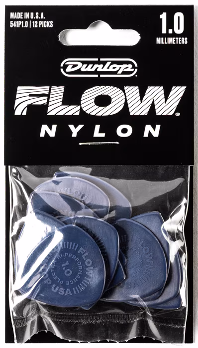 Dunlop Flow Nylon 1.0mm 12 Pack - Plektren