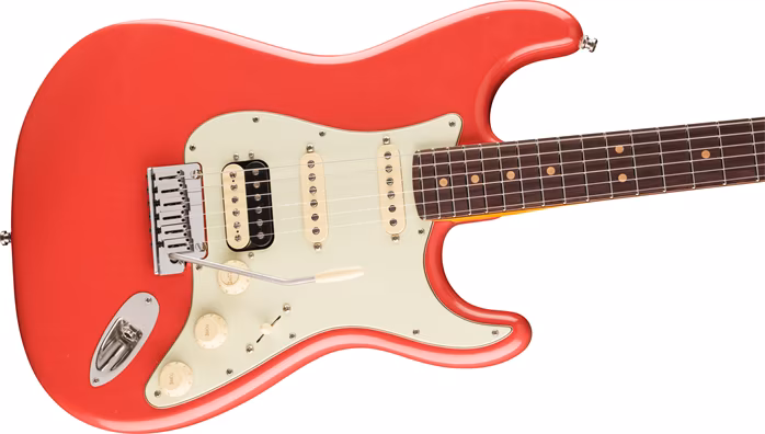 Fender American Ultra Luxe Vintage 60s Stratocaster HSS RW FR - E-Gitarre