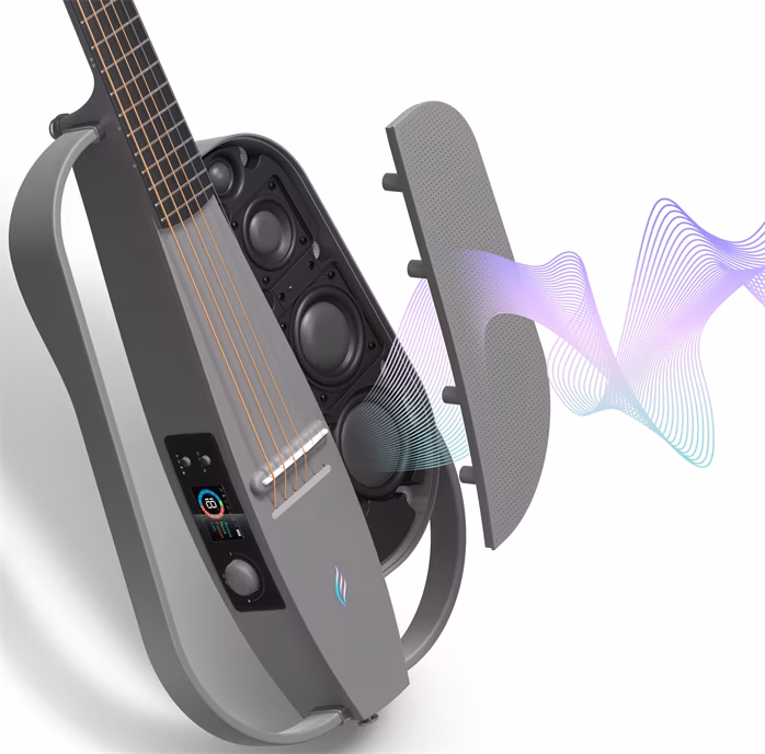 Enya Music NEXG SE Grey - Elektroakustische Gitarre