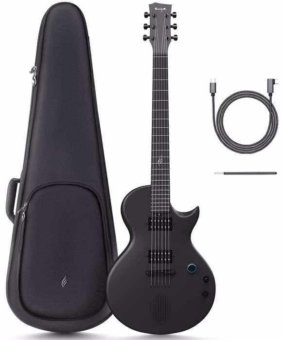 Enya Music Nova Go Sonic Black - E-Gitarre